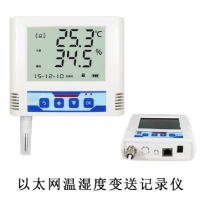 以太网温湿度变送记录仪